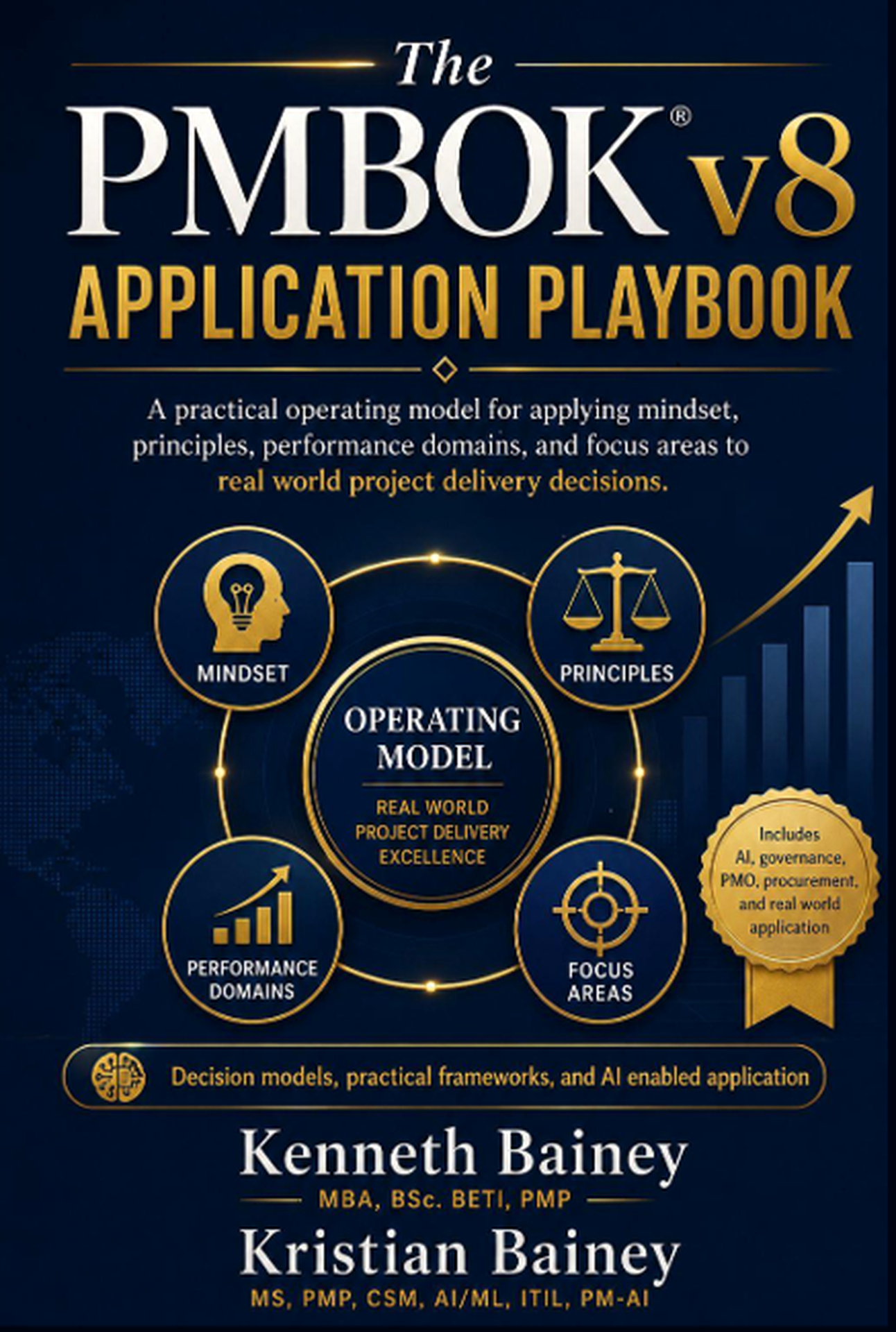 The PMBOK v8 Application Playbook book cover